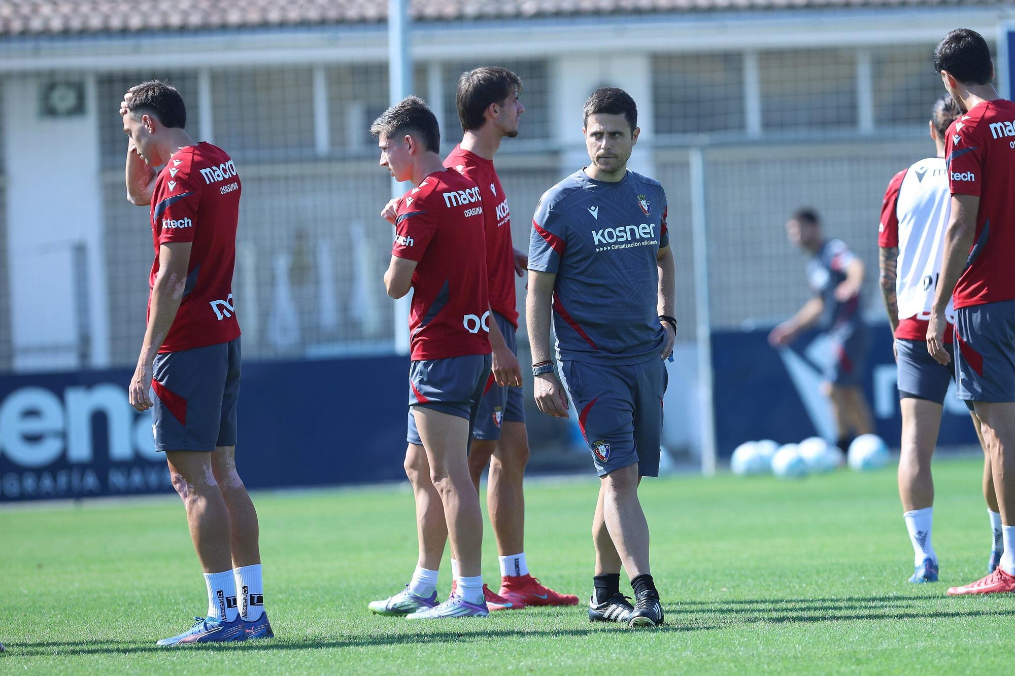 Fotos del entrenamiento de Osasuna (23/08/2025)