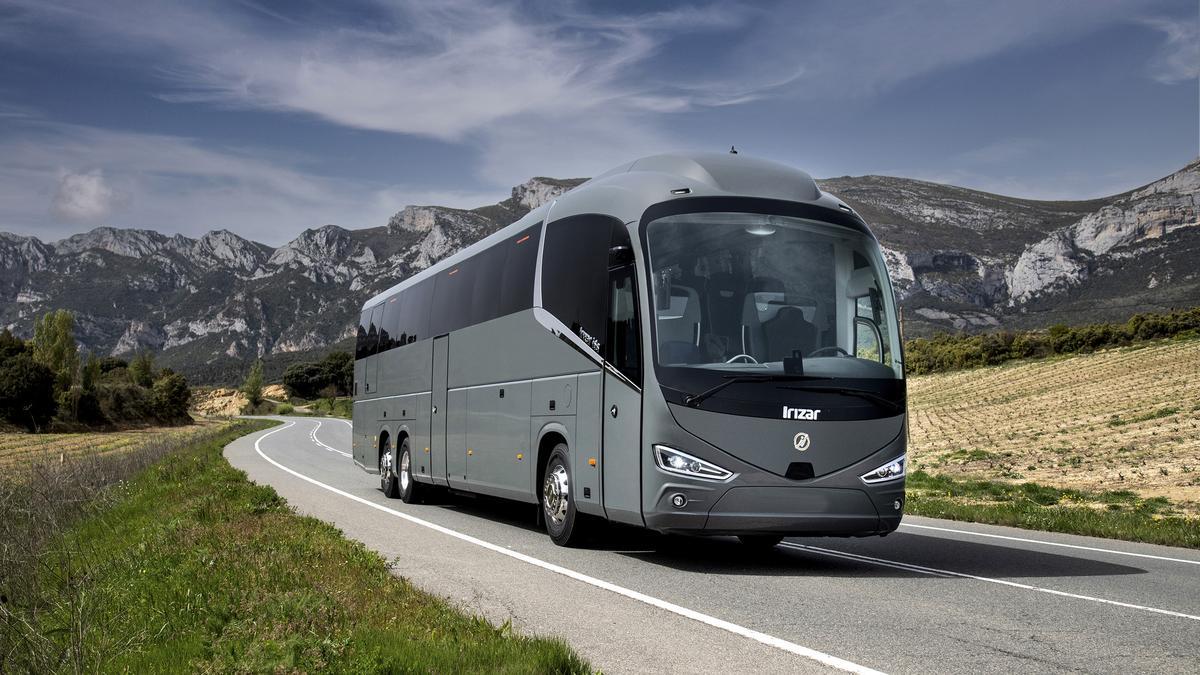 El autobús seleccionado por KVB, el Irizar i6S Efficient Frontolateral