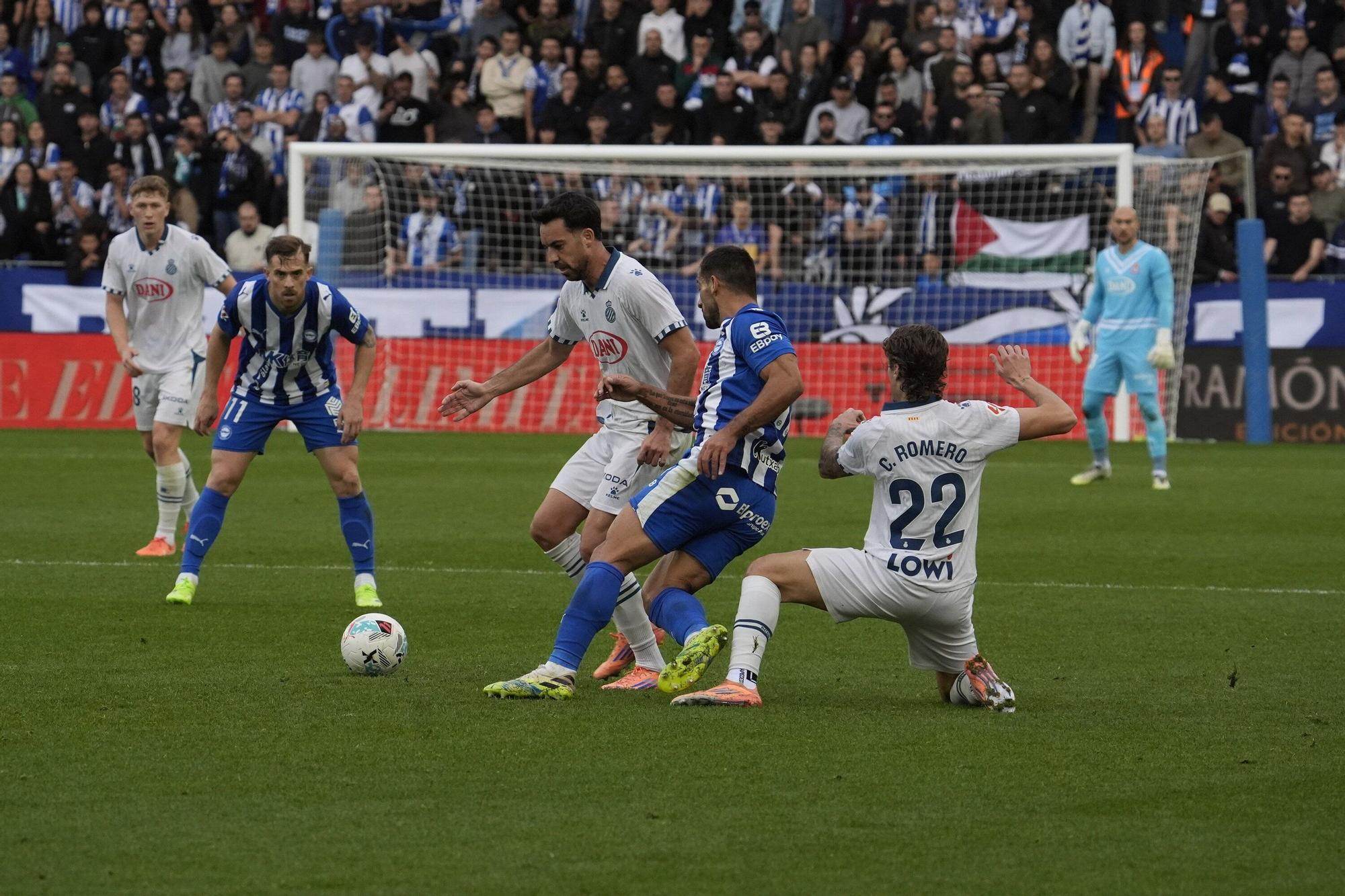 Todas las fotos del Alavés-Espanyol en Mendizorroza