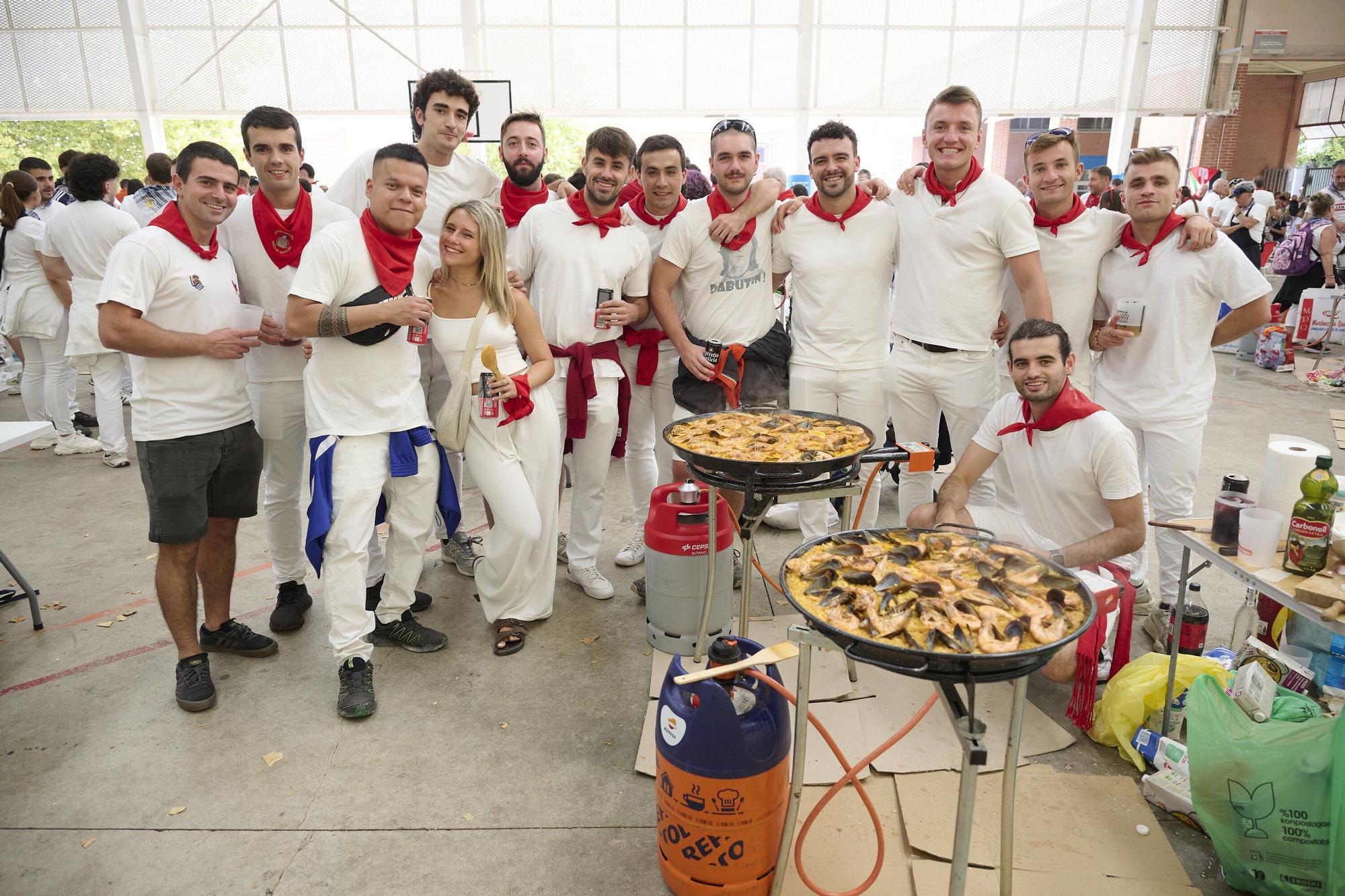 Fotos de la comida del pato en Zizur