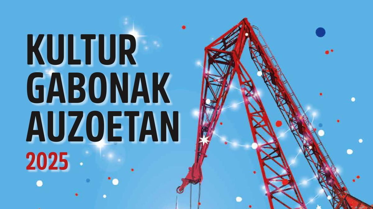 Kultur Gabonak Auzoetan programaren kartela.