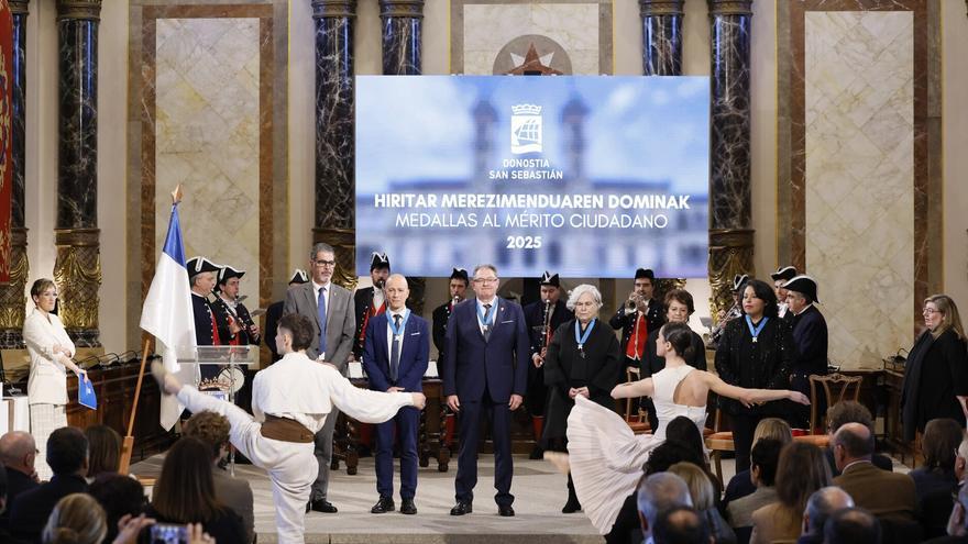 54 propuestas ciudadanas para las Medallas al Mérito Ciudadano de Donostia