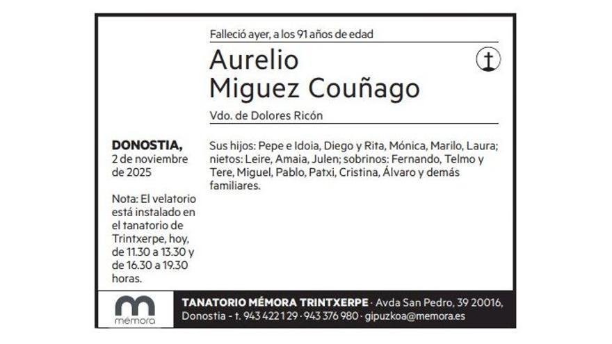 Aurelio Miguez Couñago