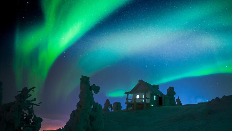 El lugar a una hora de Bilbao en el que se pueden ver auroras boreales, según la Revista Viajar