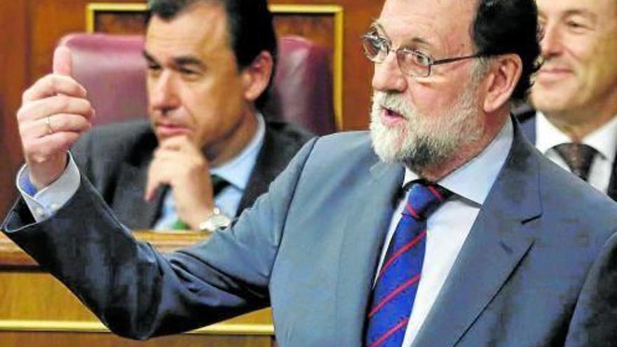El presidente del Gobierno, Mariano Rajoy, replica al dirigente ‘naranja’.