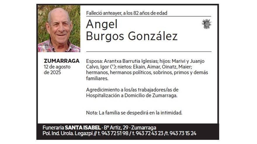 ANGEL BURGOS GONZALEZ