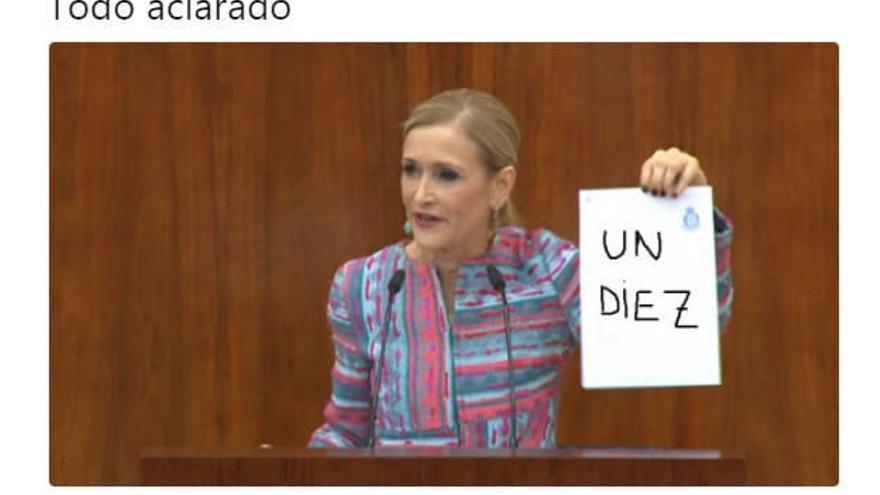 Twitter no perdona: los mejores tuits sobre el máster de Cifuentes