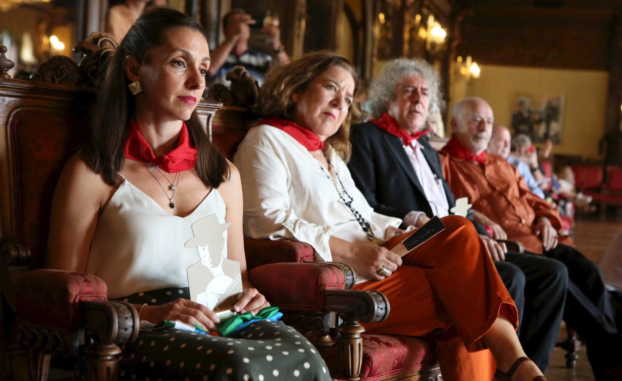 Fotos de la entrega del Premio Flamenco On Fire a Isamay Benavente, José Manuel Gamboa, José Luis Ortiz y Loretxo Iñarrea