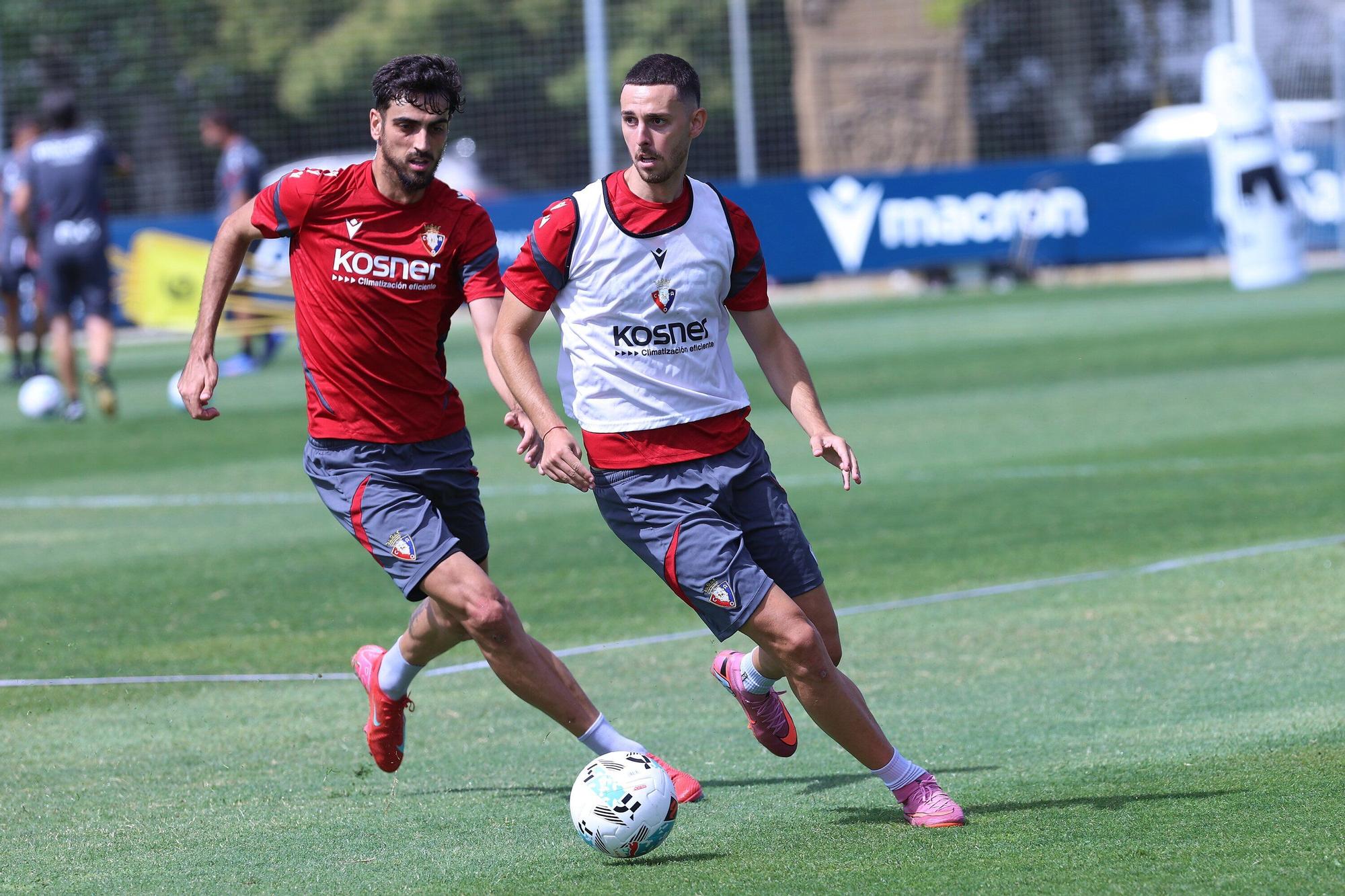 Fotos del entrenamiento de Osasuna (25/07/2025)