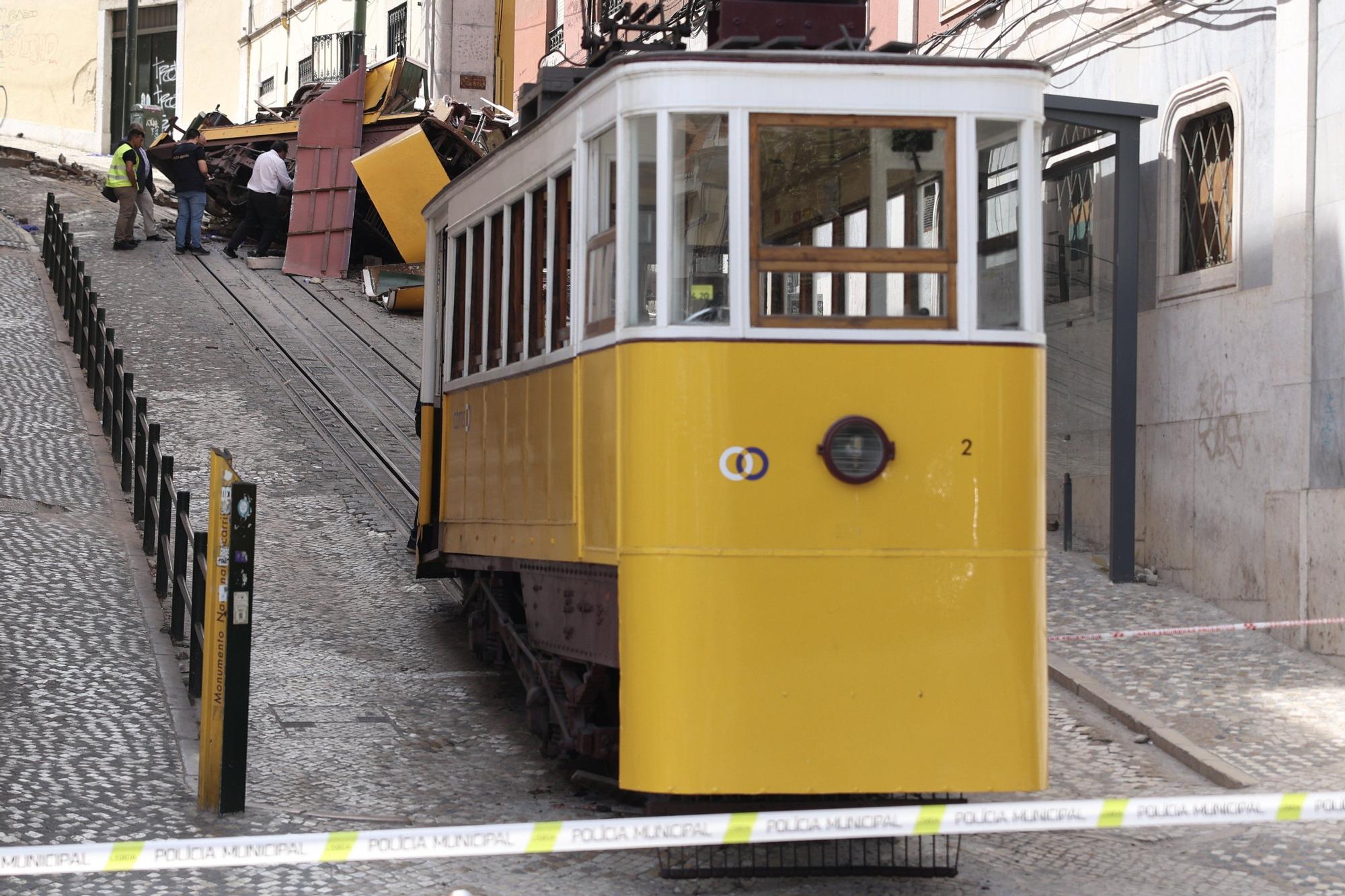 16 muertos en el descarrilamiento del Elevador de Gloria en Lisboa