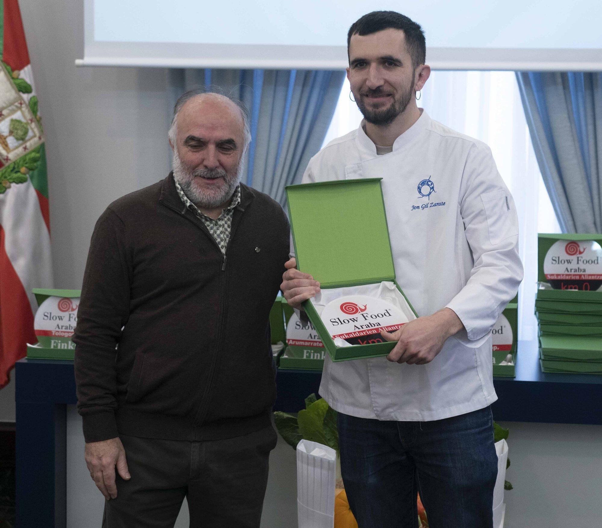 En imágenes: Álava premia la cocina kilómetro cero