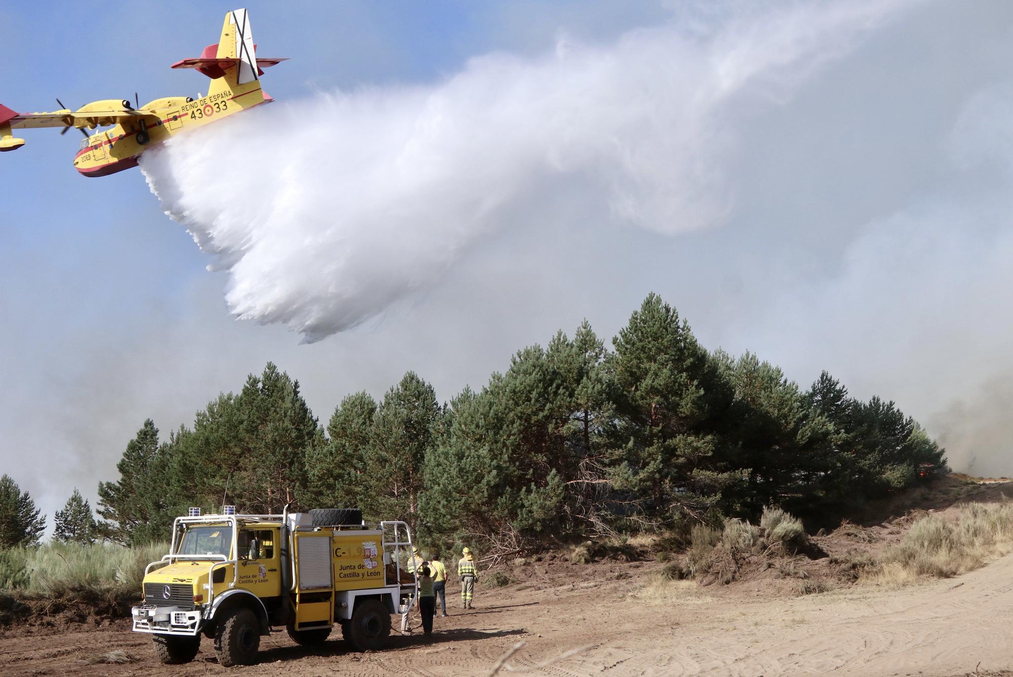 Semana negra de incendios: Cuatro muertos y 120.000 hectáreas quemadas