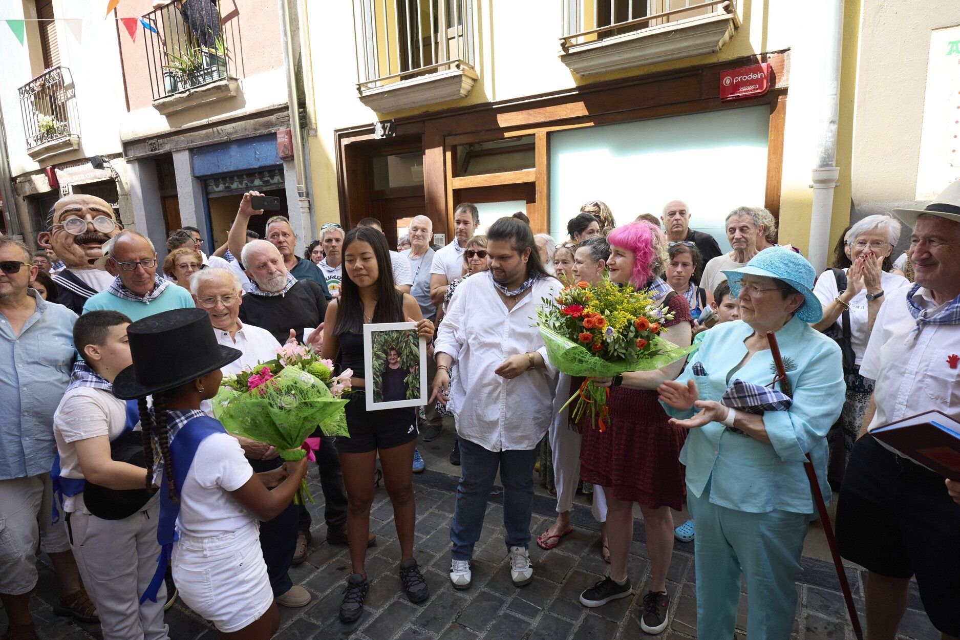 Fotos del chupinazo de las fiestas de San Lorenzo