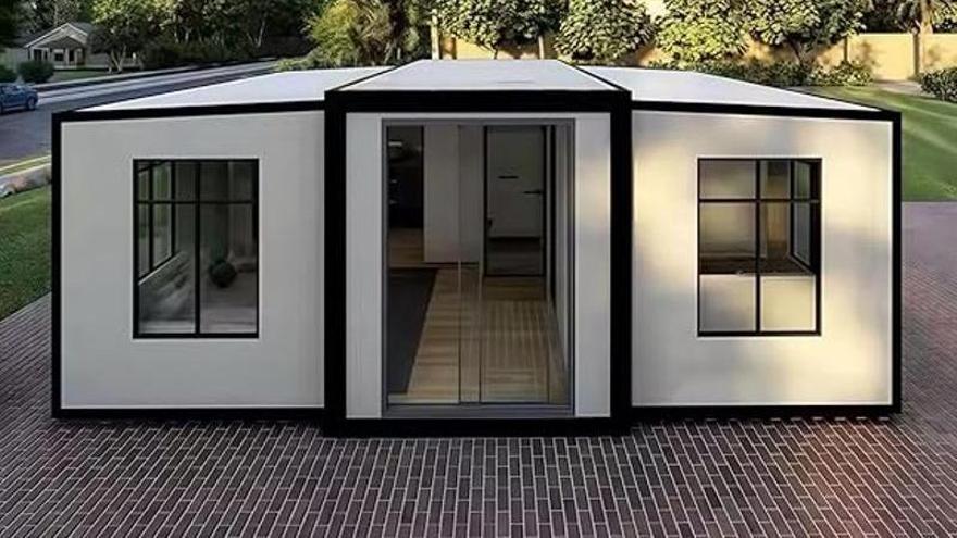 Vista de la casa prefabricada de Amazon por menos de 7.000 euros