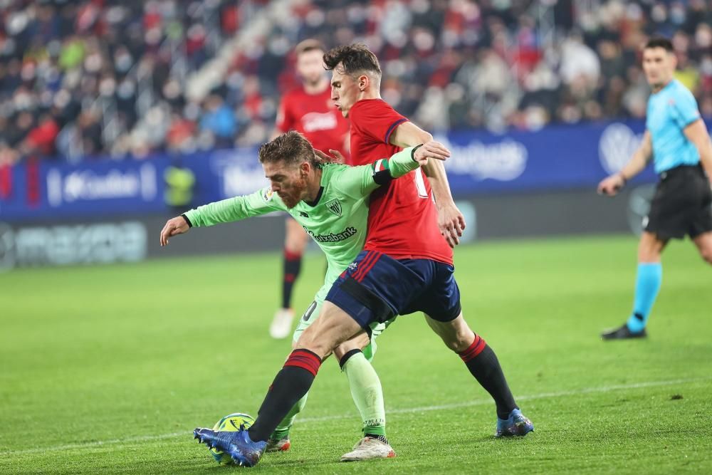 Imágenes del Osasuna-Athletic