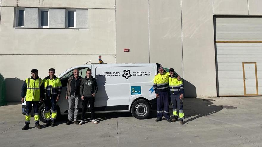 Nueva furgoneta eléctrica en Valdizarbe
