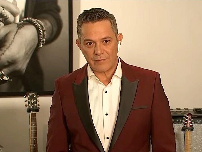 El cantante Alejandro Sanz.