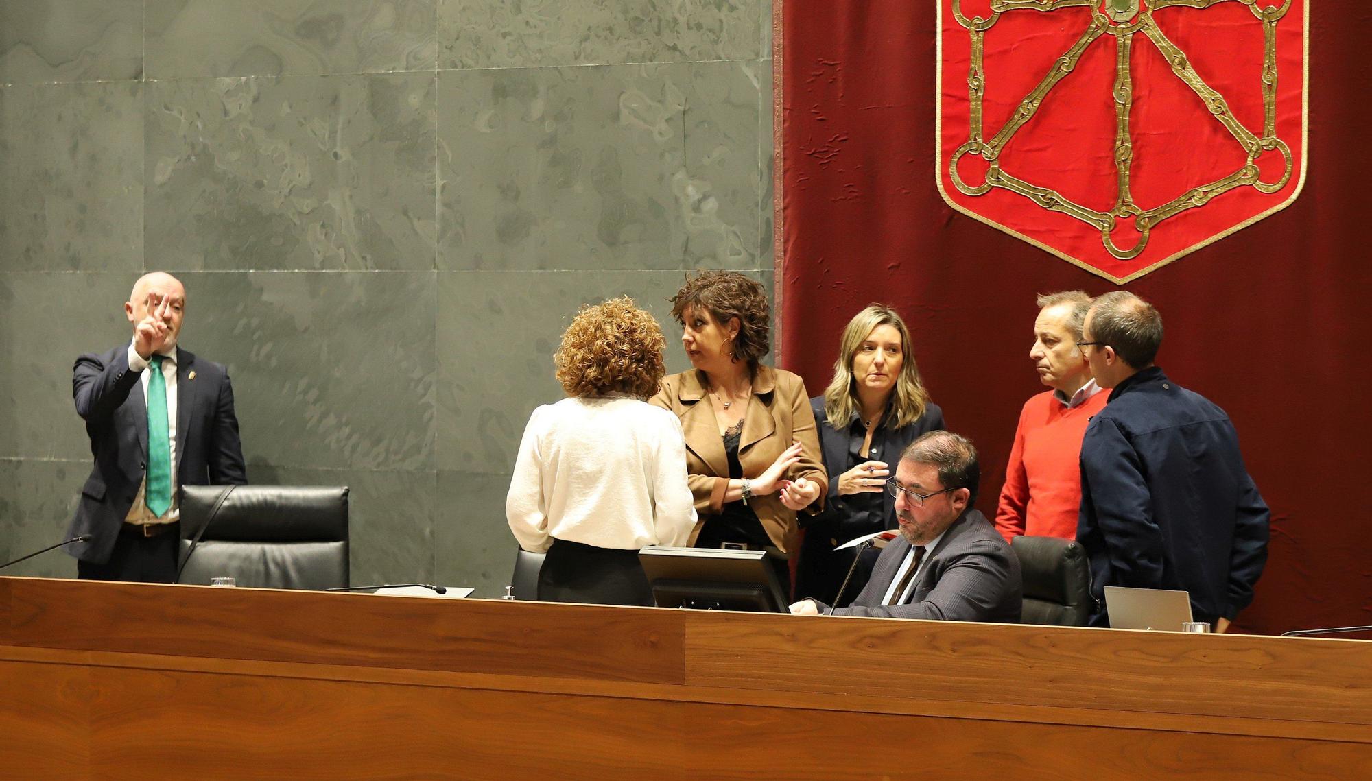 Segunda jornada del Debate sobre el Estado de la Comunidad en el Parlamento de Navarra