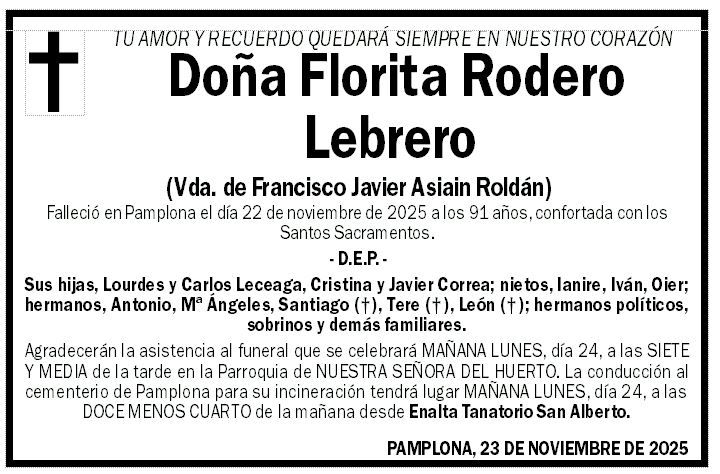 Florita Rodero Lebrero