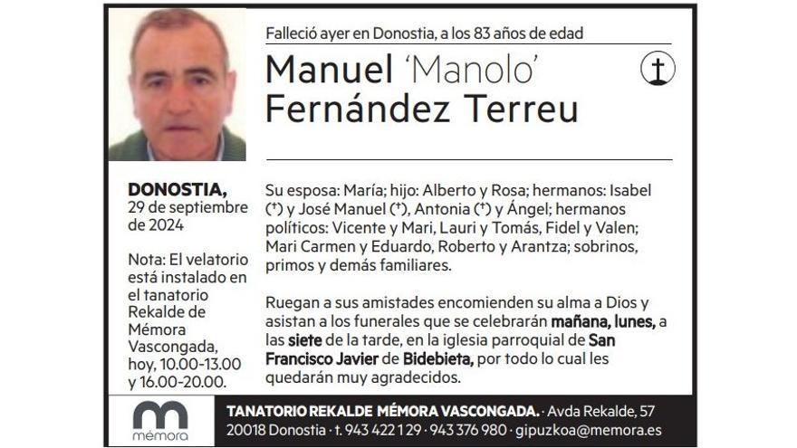 Manuel Fernández Terreu