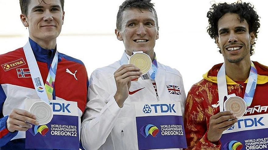 La segunda medalla es de Mo Katir