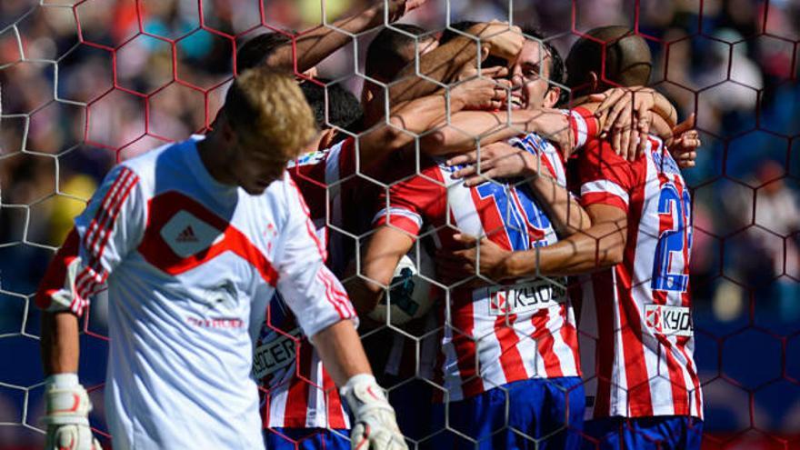 El Atlético aguanta con suspense