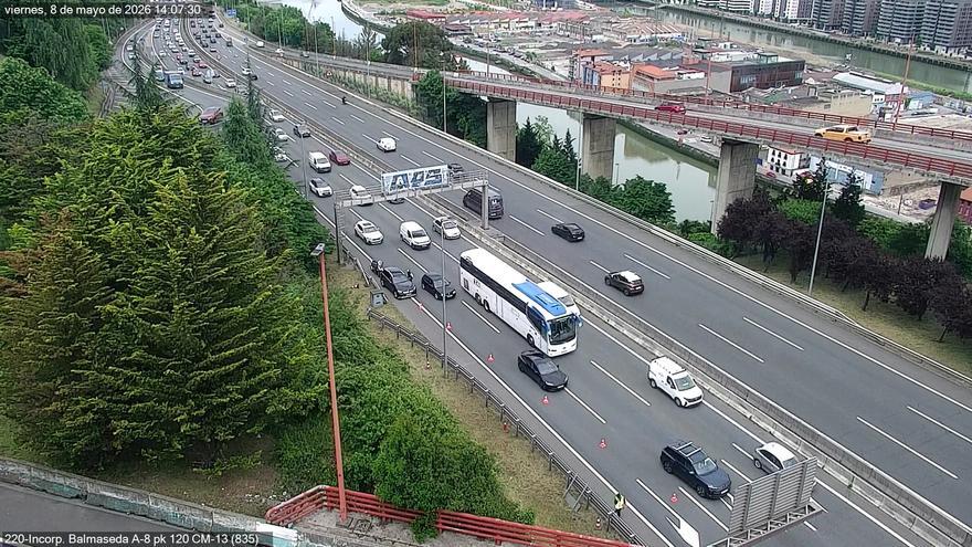 Vuelta a la normalidad en las carreteras de Bizkaia