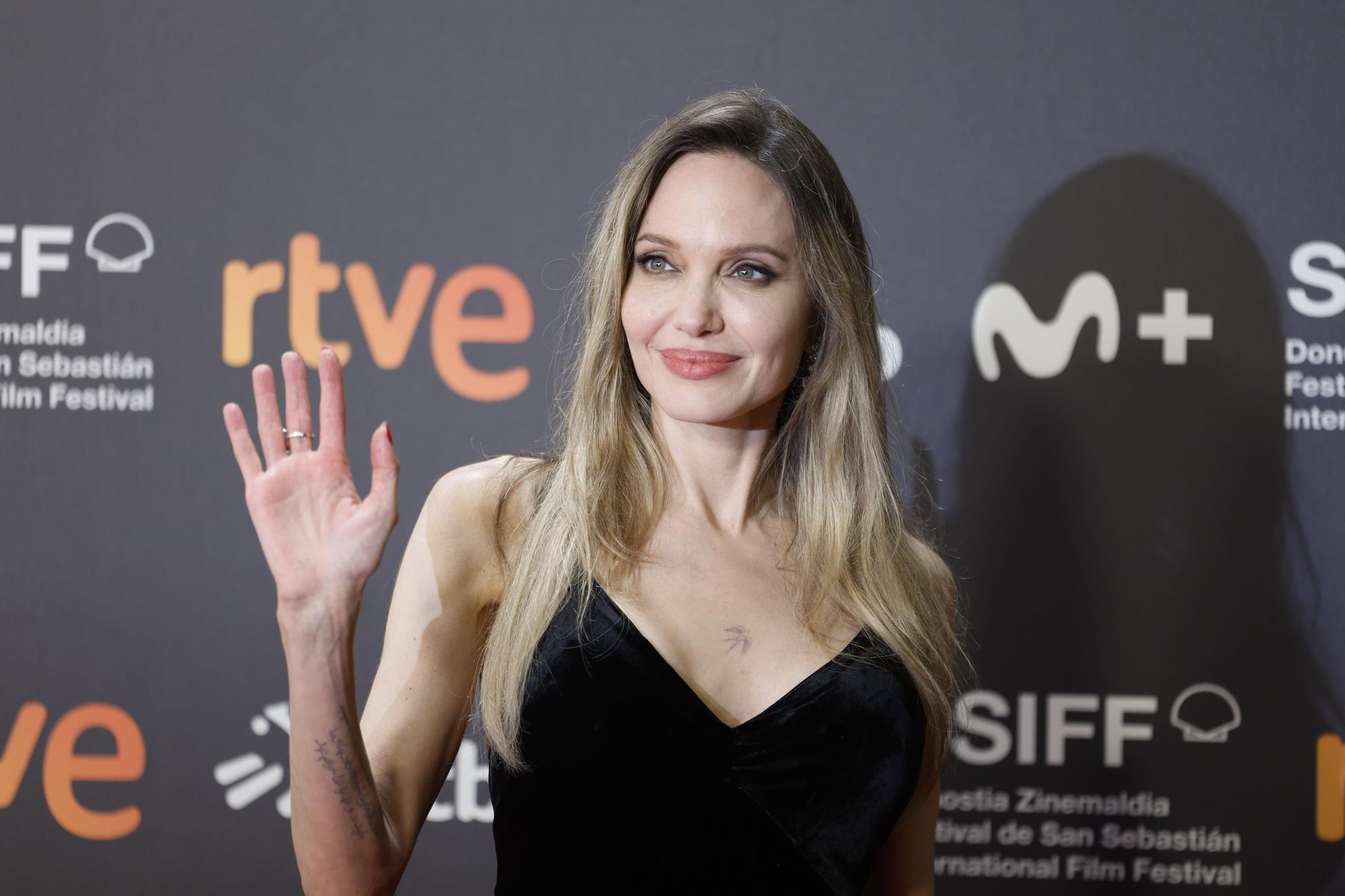 Angelina Jolie llega al Zinemaldia