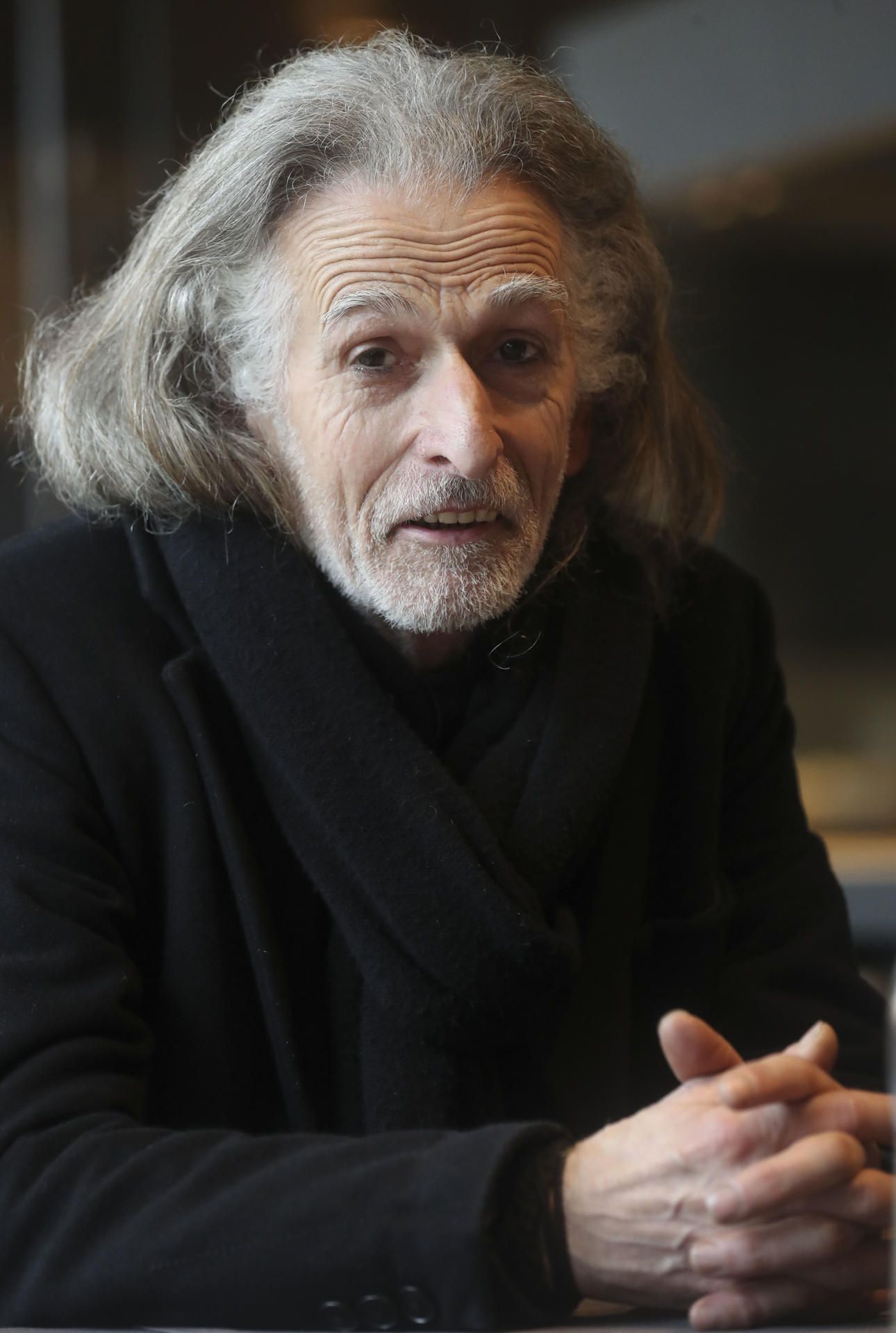 Juan Luis Goenaga (74), pintor vasco.