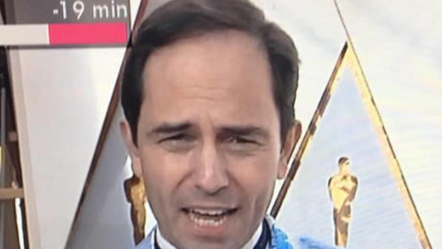 El &#039;look&#039; del corresponsal de Antena 3 en la alfombra roja