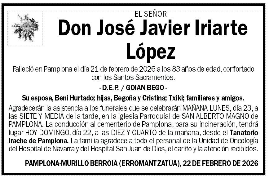 José Javier Iriarte López