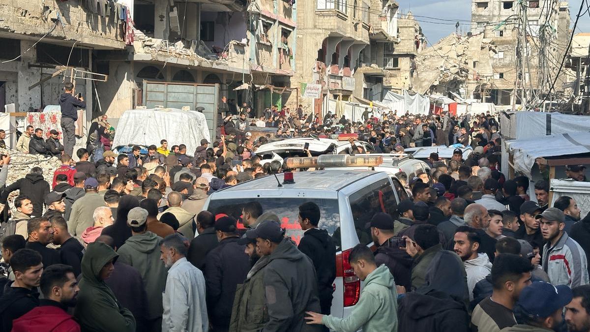 Las autoridades de Gaza cifran ya en más de 390 los muertos en ataques israelíes durante el alto el fuego