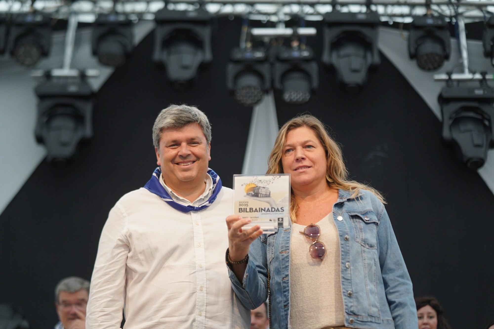 En imágenes: La entrega de premios de las bilbainadas