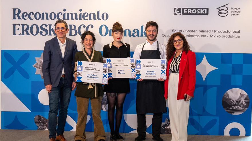Gastronomía | Lola Palacio,  Esther Merino y Jon Iñaki Yurrebasso, talentos a los que seguir la pista
