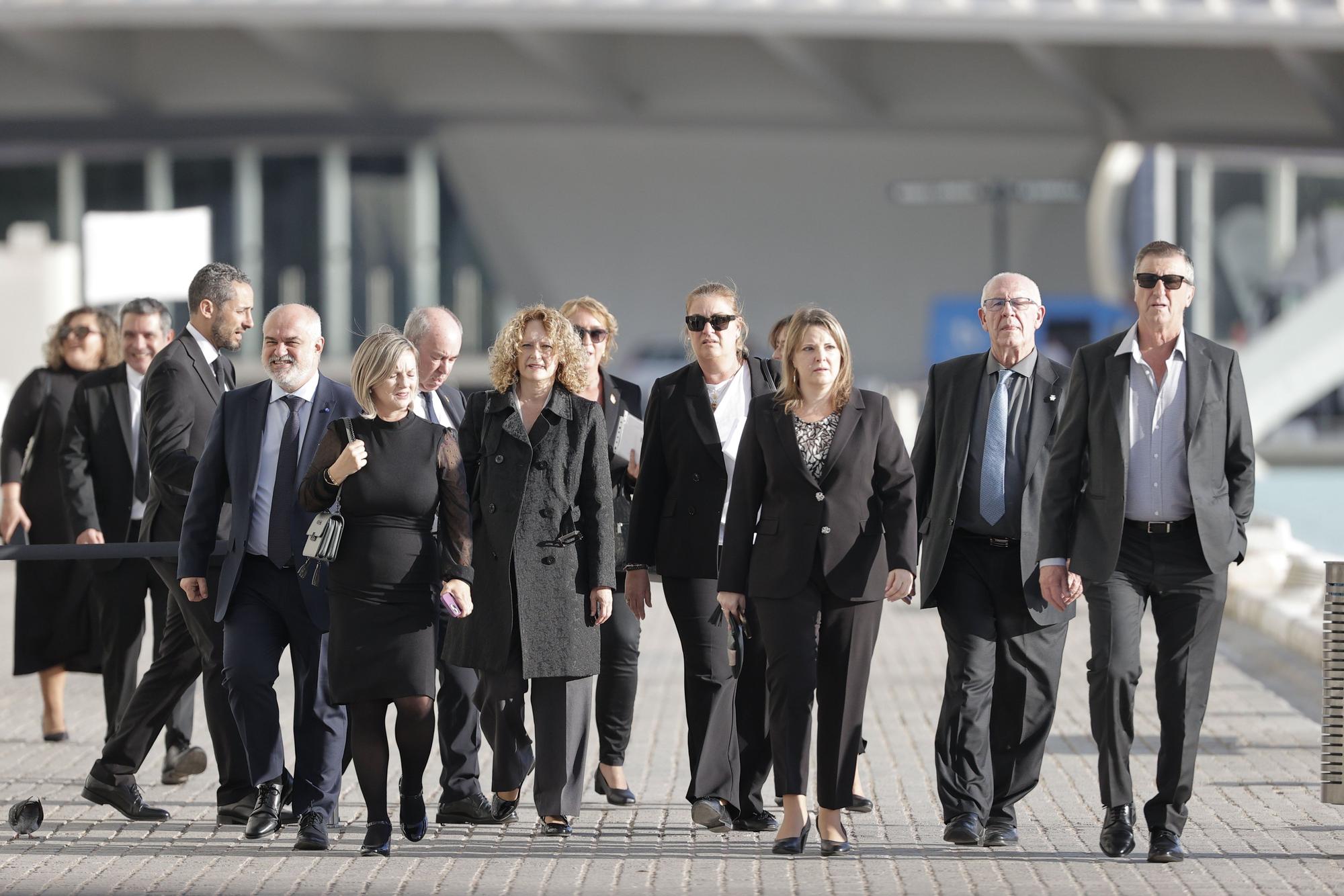 Comienzan a llegar los asistentes al funeral de Estado para las víctimas de la dana