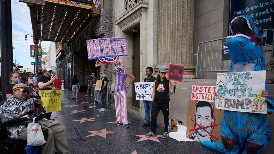 Jimmy Kimmel carga contra Trump en su regreso: &quot;No podemos permitir que nuestro gobierno controle lo que decimos&quot;