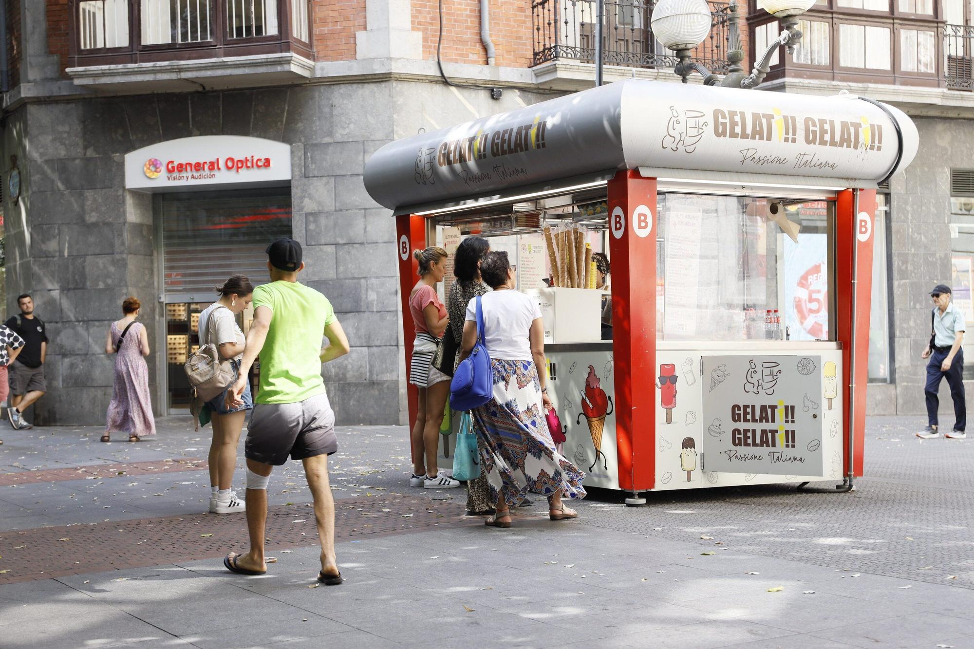 En imágenes: Bizkaia, en alerta por calor extremo: hasta 38 grados en el interior