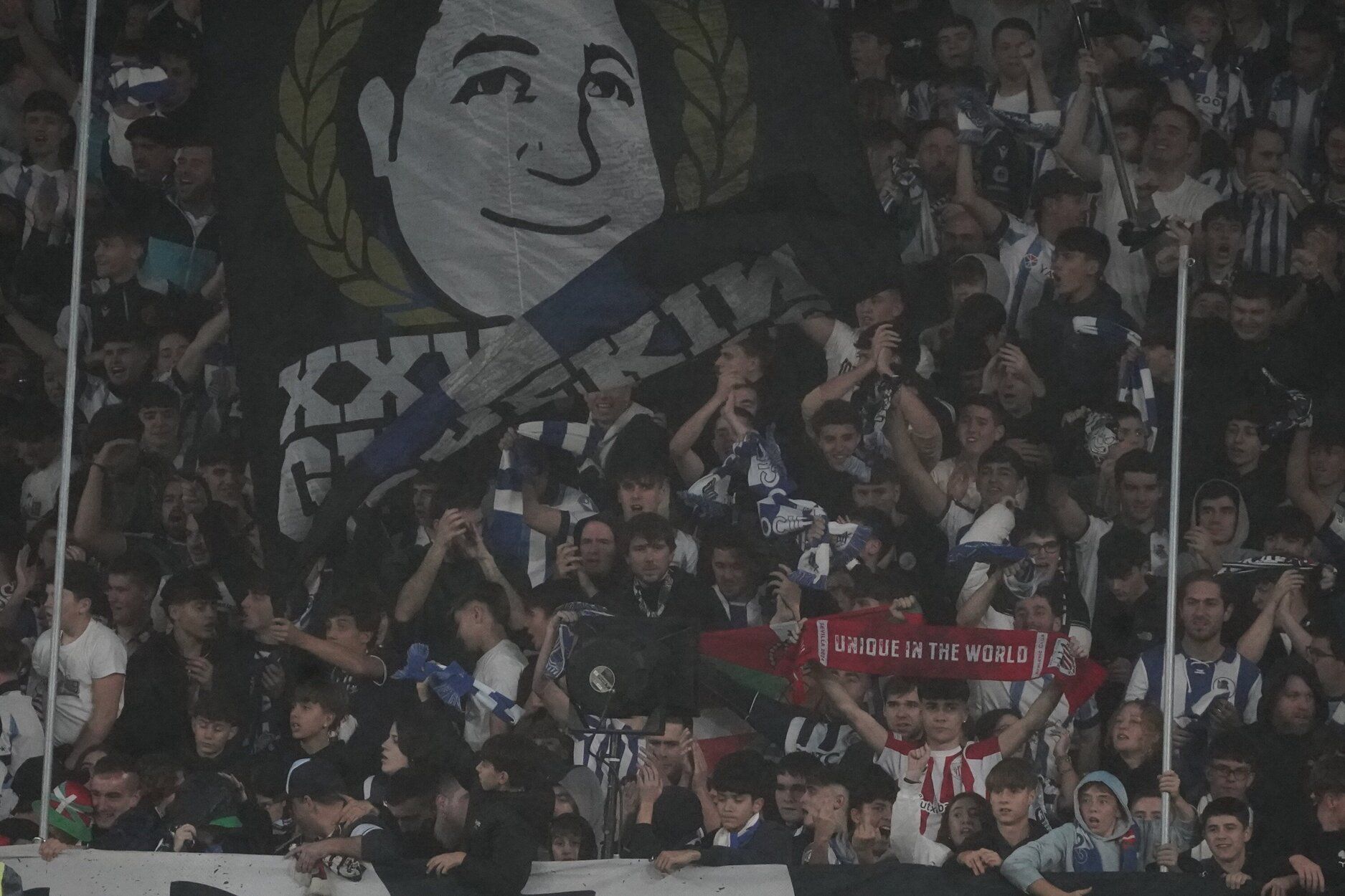 Las mejores imágenes del partido entre la Real y el Athletic