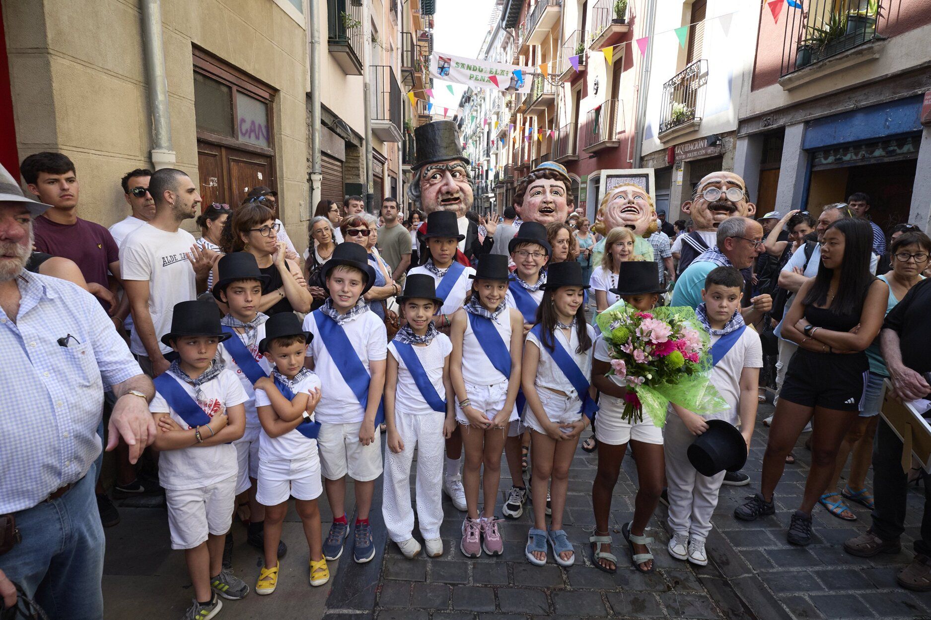 Fotos del chupinazo de las fiestas de San Lorenzo