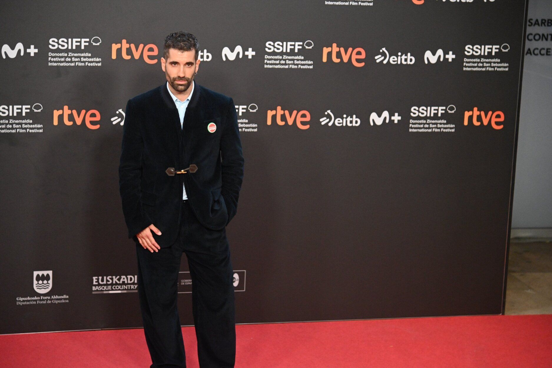 Alfombra roja de la gala de clausura del Zinemaldia