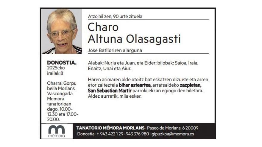 Charo Altuna Olasagasti