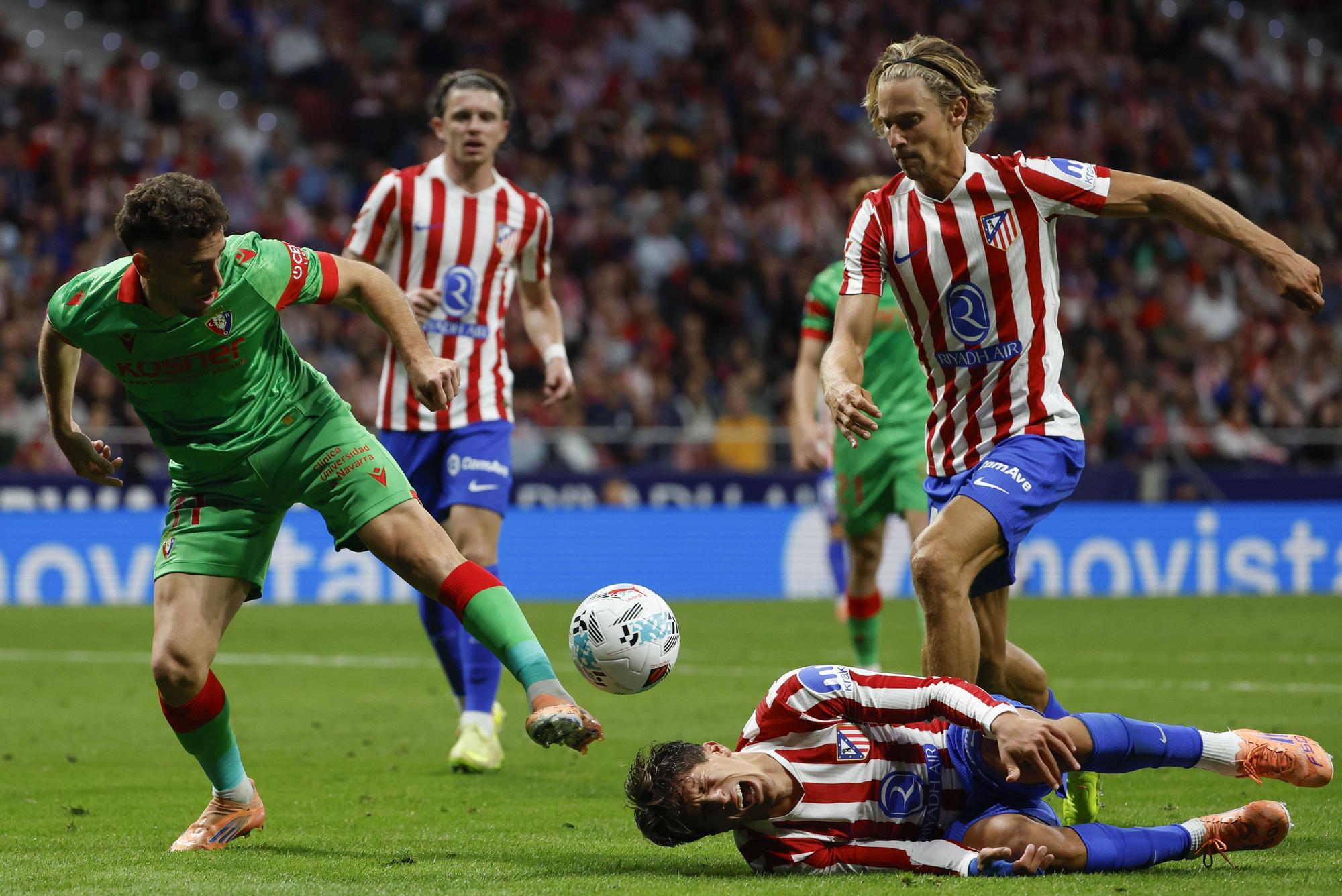 Fotos del partido Atlético de Madrid-Osasuna