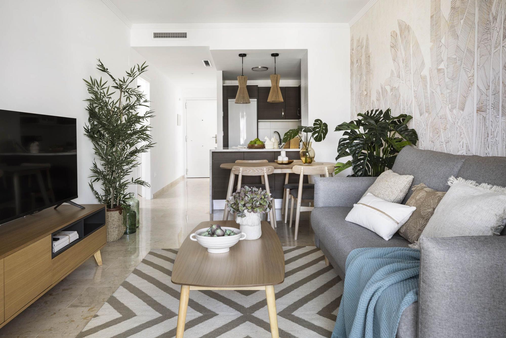 En imágenes: Cómo reformar un apartamento de tan solo 50 m2 para que sea funcional y atractivo