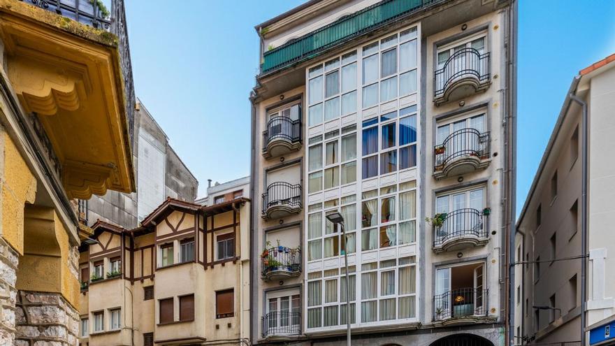 Una vivienda con gran terraza se convierte en una de las oportunidades más atractivas del centro de Irun
