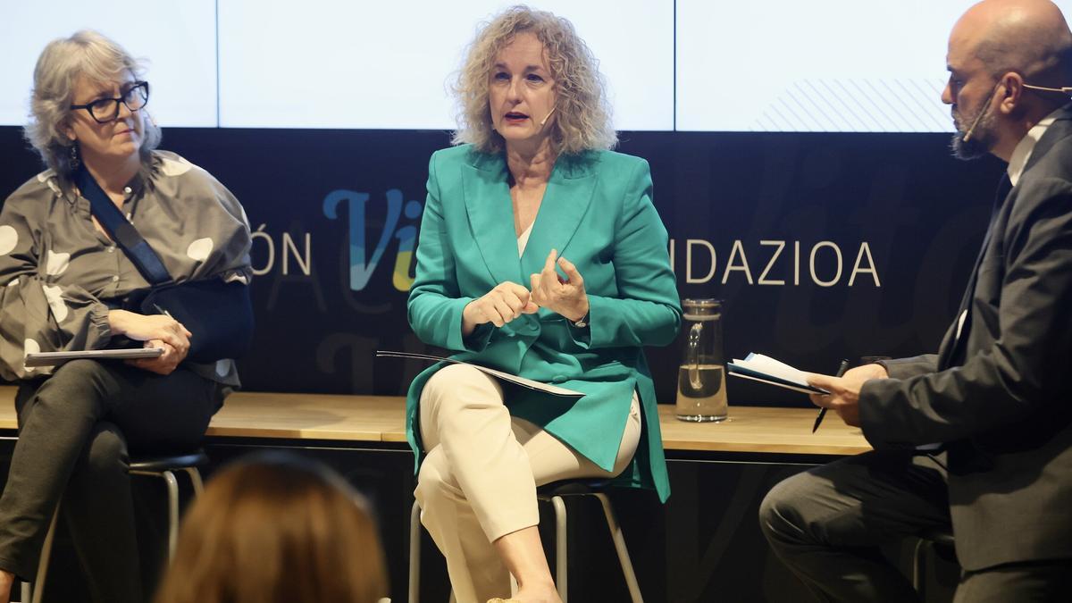  Cristina González, la primera teniente de Diputada General de Álava y diputada foral de Fomento del Empleo, Comercio y Turismo y Administración Foral