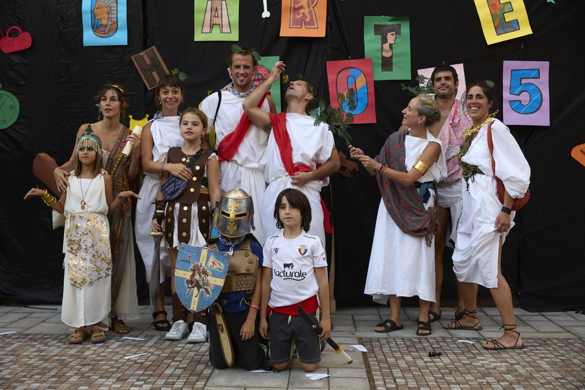 Fotos del día de disfraces en fiestas de Huarte