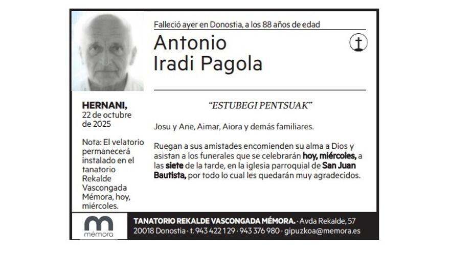 Antonio Iradi Pagola