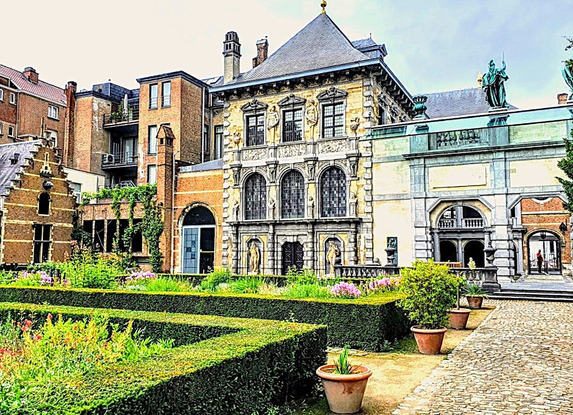 Jardín de la Casa de Rubens.