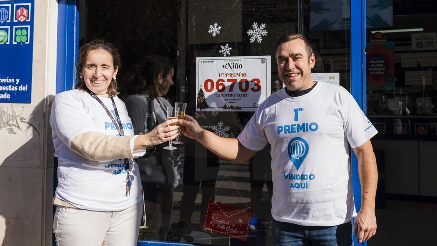 En imágenes: Los afortunados de la Lotería del Niño