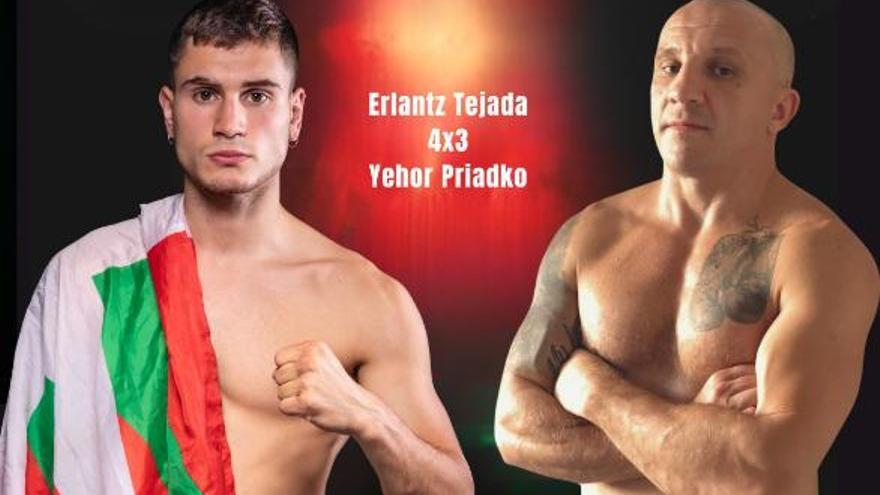 Boxeo en Ormaiztegi con el tercer combate profesional de Erlantz Tejada